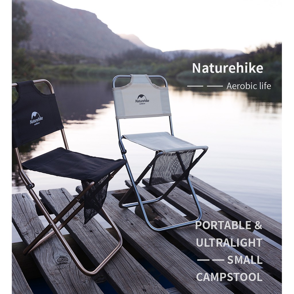 Ghế xếp khung nhôm tựa lưng Naturehike NH18M001-Z
