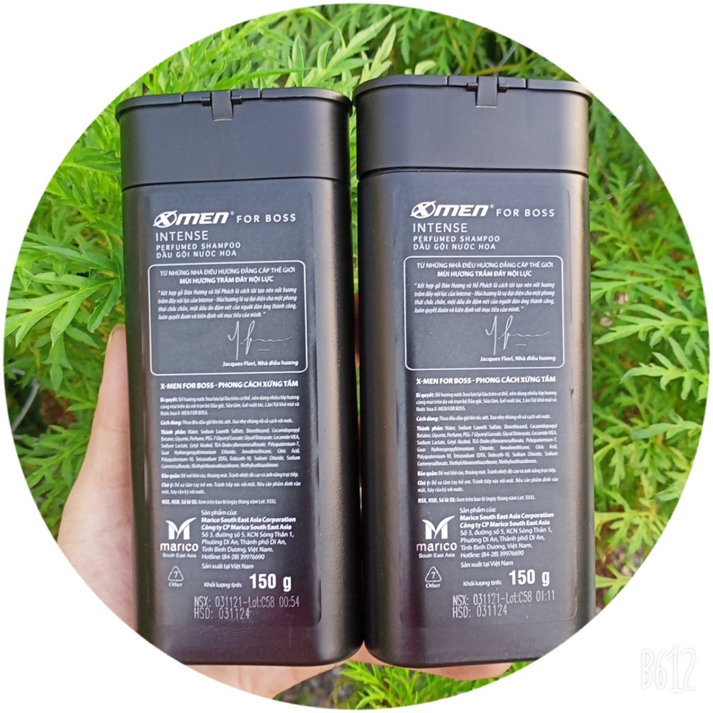Combo Dầu gội và Sữa tắm Xmen Boss sang trọng cuốn hút 150g/chai