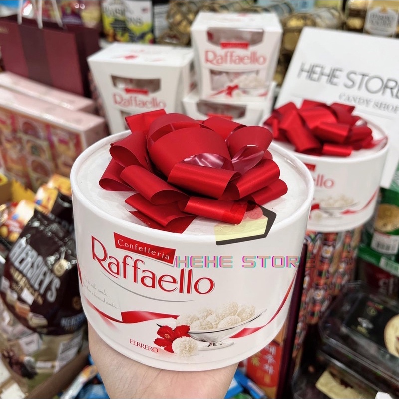 Raffaello dừa Nga socola dừa hộp nơ 100g Date xa