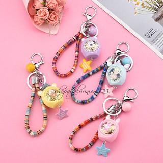 Móc Khóa Lồng Đèn Gấu Nhiều Màu Có Đèn Siêu Xinh