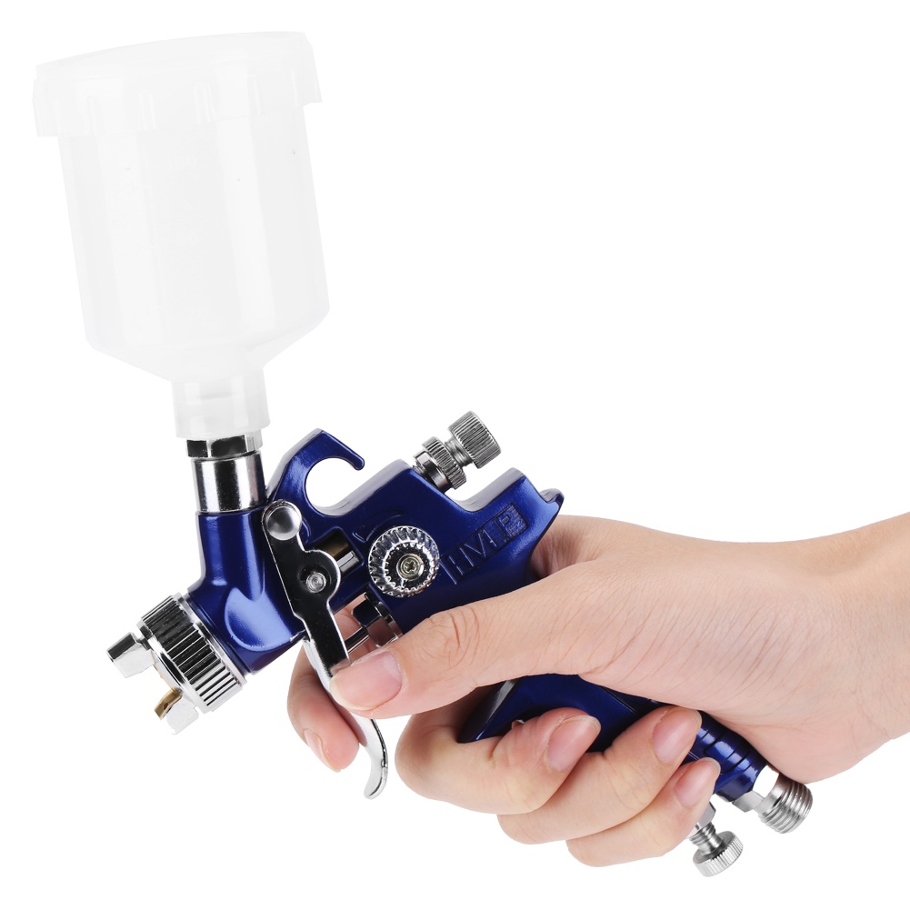 Súng Phun Sơn,Máy Phun Sơn Cầm Tay - Mini 0.8 / 1.0mm Đa Năng Tiện Dụng Áp Suất H-2000 Chuyên Nghiệp Vòi