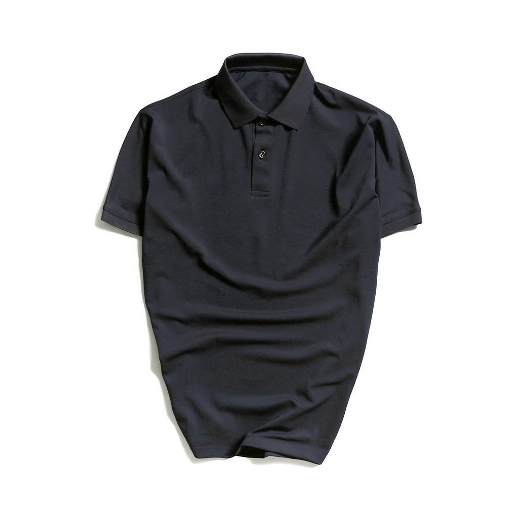 Áo phông áo thun nam cổ tròn ĐEN chất liệu cotton mềm mịn, thấm hút mồ hôi, áo polo co dãn 4 chiều APL01