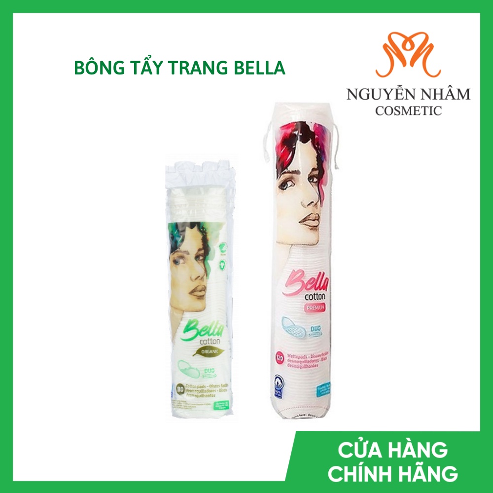 Bông Tẩy Trang Bella Cotton Premium
