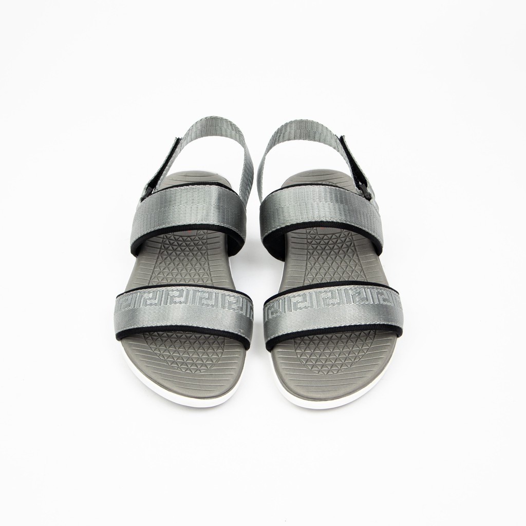 Giày Sandal Nam MWC Đế 1.5CM Quai Ngang 2 Màu Đen Xám Cá Tính NASD- 7048