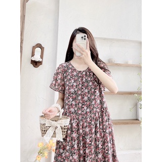 váy hoa baby doll
