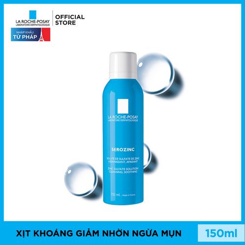 Nước khoáng giúp làm sạch và dịu da La Roche-Posay Serozinc 150ml