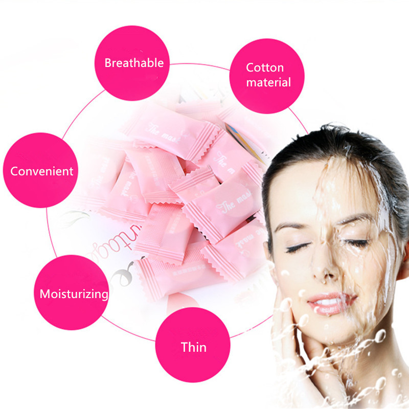 Set 5 / 10 / 20 khăn mặt dạng nén dùng một lần thiết kế tiện dụng