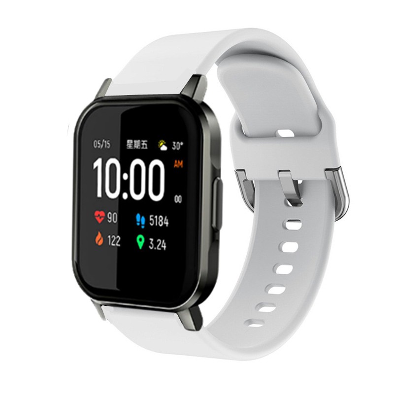 Dây Đeo Thay Thế Bằng Silicon Cho Đồng Hồ Thông Minh Xiao Mi Haylou Ls01 Ls02