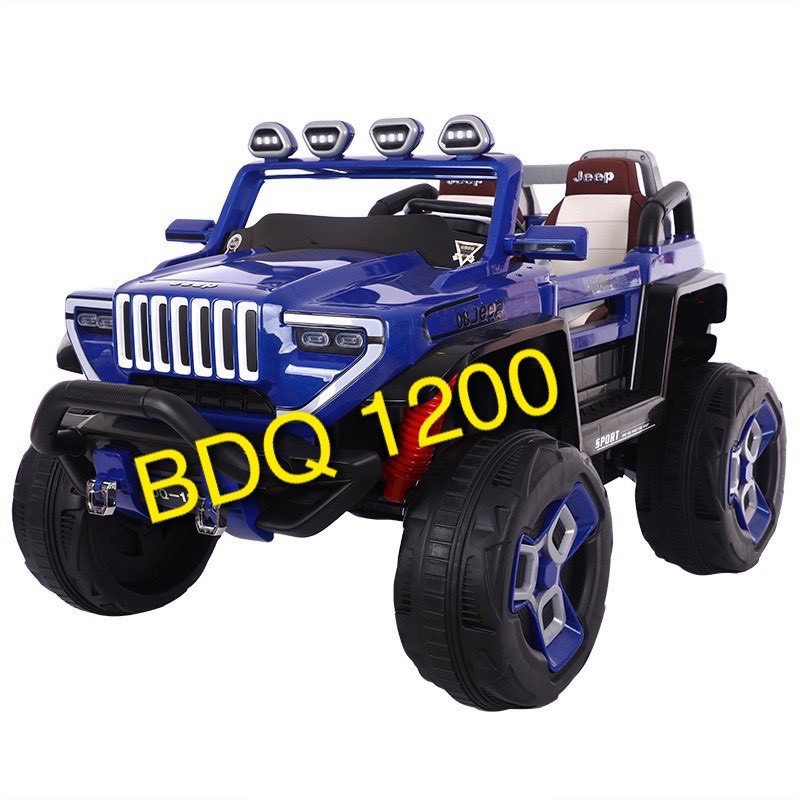 Ô tô điện trẻ em BDQ1200 đẹp dã man 2 động cơ lớn tải trọng đến 90kg.