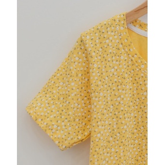 [ Miều ] Áo Croptop Flower