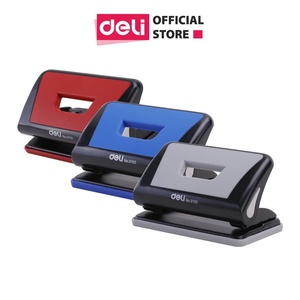 Máy đục Lỗ 10 Tờ Deli - E0103