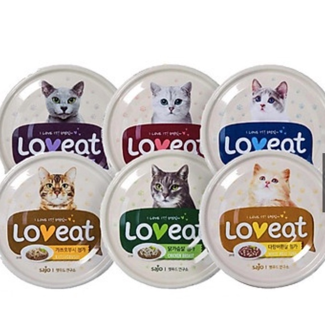 Pate Cho Mèo Love Eat Cho Mèo Mọi Lứa Tuổi Sản Xuất Từ Hàn Quốc 160g