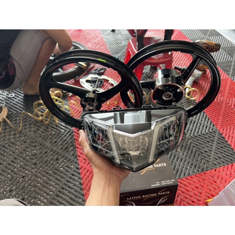 Choá lativo cho ex150