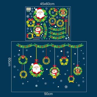 Decal vòng noel