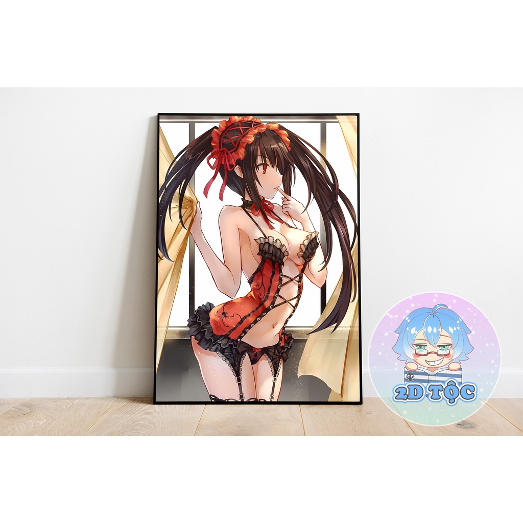 TRANH POSTER A3 TOKISAKI KURUMI (5) ANIME MANGA DATE A LIVE CHẤT LIỆU GIẤY CAO CẤP - 2D TỘC SHOP