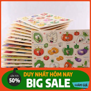 [CAM KẾT HÀNG L1] Bảng Gỗ Có Núm Tay Cầm Cho Bé  Được Chọn Chủ Đề, Size To 30x25 Hàng Đẹp Chắc Chắn