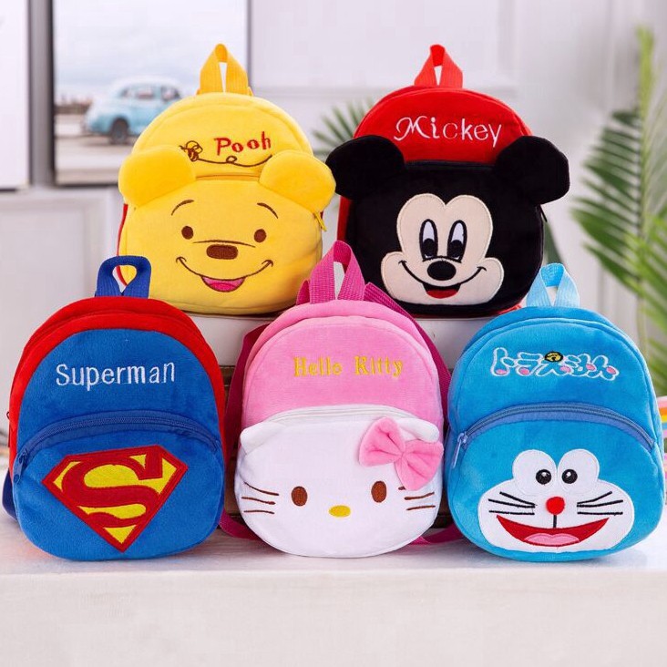 DISNEY Balo Hình Hello Kitty Nhồi Bông Đáng Yêu Dành Cho Trẻ
