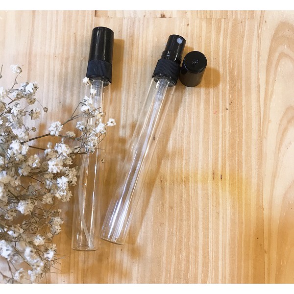 CHAI THỦY TINH PHUN SƯƠNG TRỤ TRÒN 10-12 ML