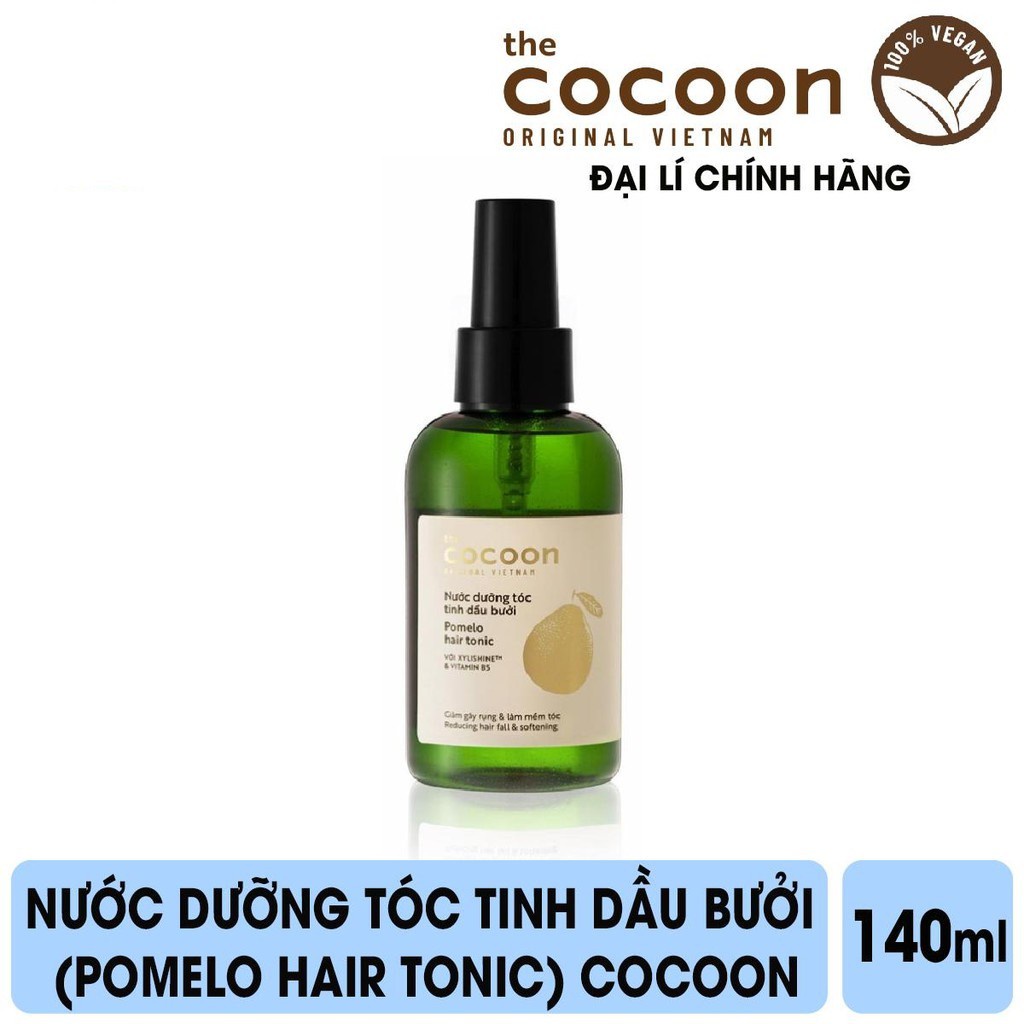 Xịt Dưỡng Tóc Tinh Dầu Bưởi Cocoon Pomelo 140ml