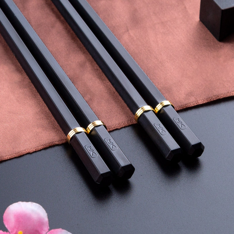 Đôi đũa hợp kim chịu nhiệt cao phong cách Nhật Bản tiện dụng