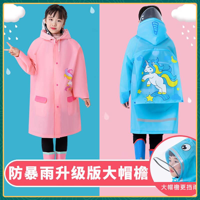 Áo Mưa Đi Học Dành Cho Bé Trai Và Bé Gái 6-12 Tuổi