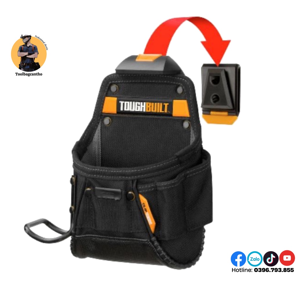 TÚI ĐỒ NGHỀ ĐIỆN TOUGHBUILT TB-CTP-01024