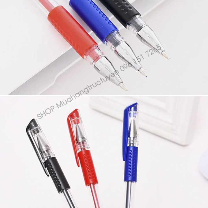 Sét /100 Chiếc Bút Bi Nước Văn Phòng 0,5mm Mực Đều Nét Chữ Đẹp,Siêu Rẻ