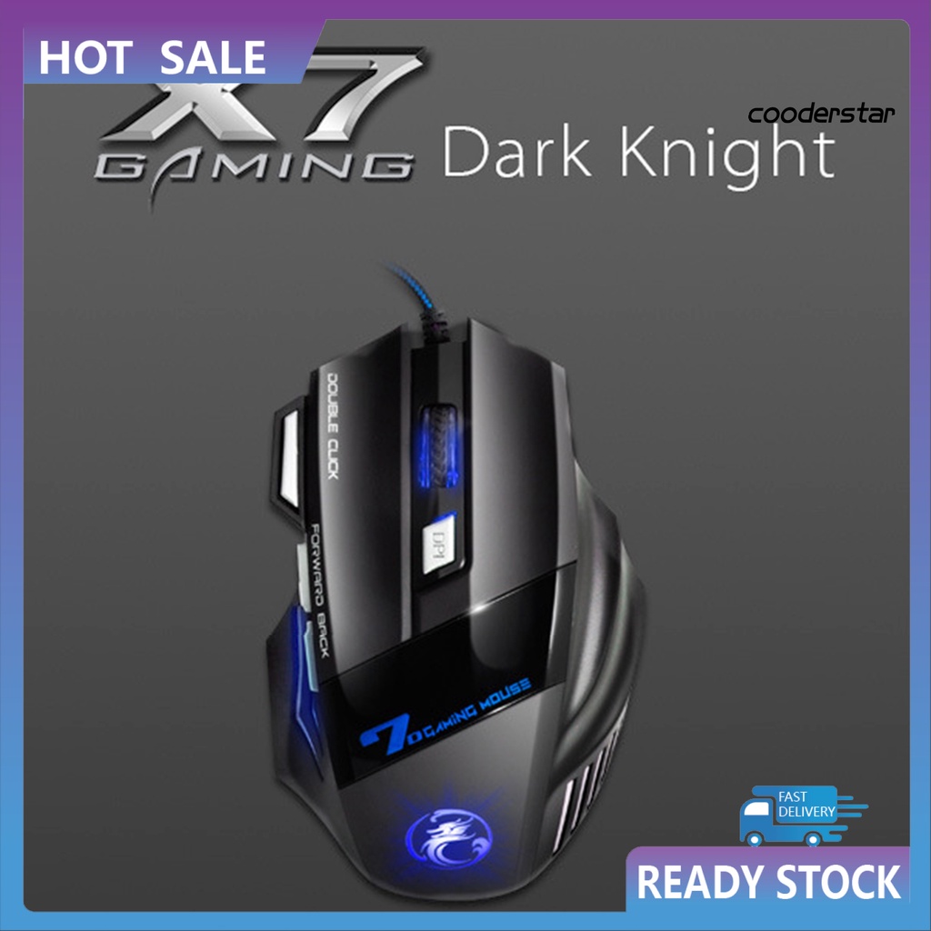 Chuột quang chơi game 7 nút bấm IMICE X7