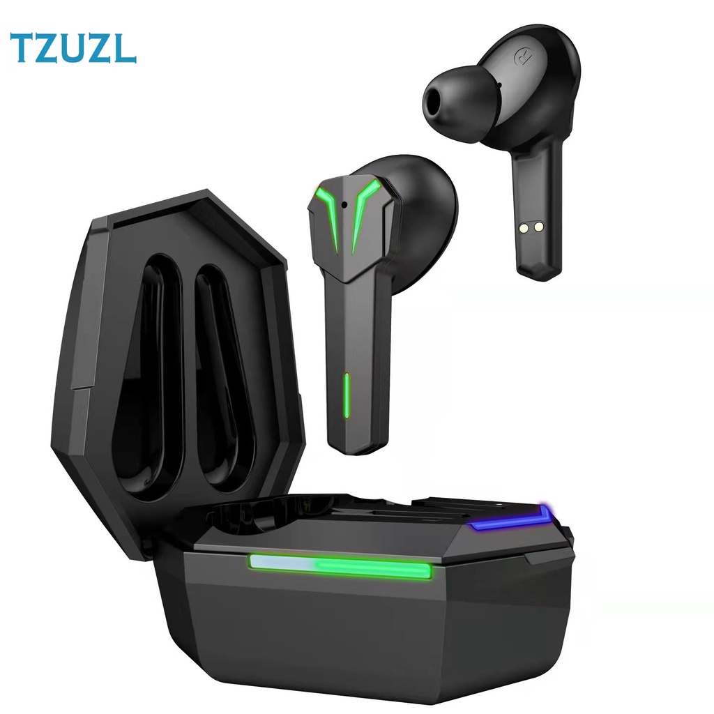 Tai nghe chơi game không dây Bluetooth TZUZL TWS 9D 5.2 với micro cao cấp thời trang
