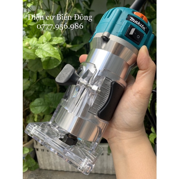 Máy Phay Gỗ 🍓 FREESHIP 🍓 Máy Phay Gỗ Makita 6mm RT3709 có điều tốc THÁI LAN với thích hợp soi mộng gỗ, phay gỗ, tạo rãnh