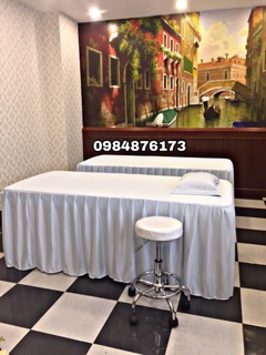Ga ( gra ) giường spa Thun form đặc biệt ( giường lớn )
