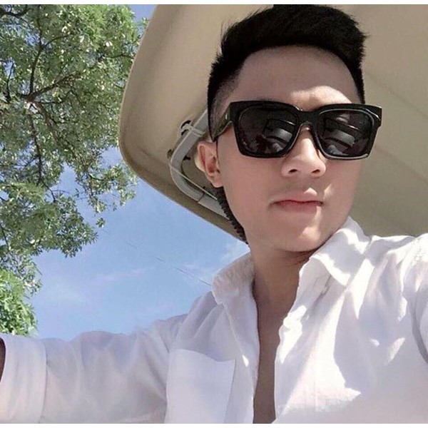 Kính mát nam nữ chữ V phong cách Hàn Quốc ( màu đen ) | BigBuy360 - bigbuy360.vn