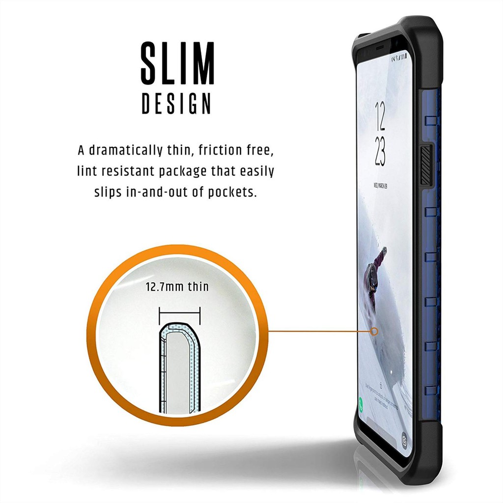 [Mã ELMS5 giảm 7% đơn 300K] Ốp lưng UAG Plasma Samsung Galaxy S9 Plus
