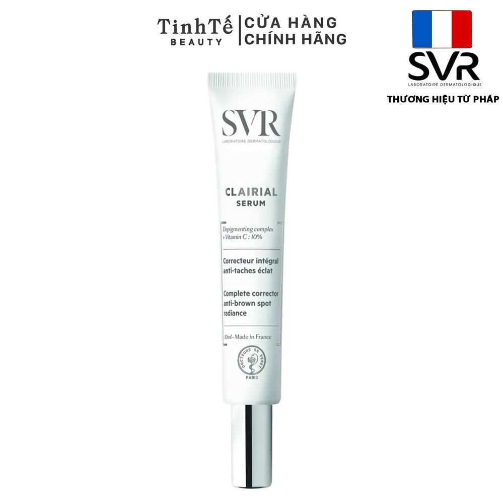 Tinh chất làm mờ vết nám, sáng da và mềm mịn da SVR CLAIRIAL Serum 30ml