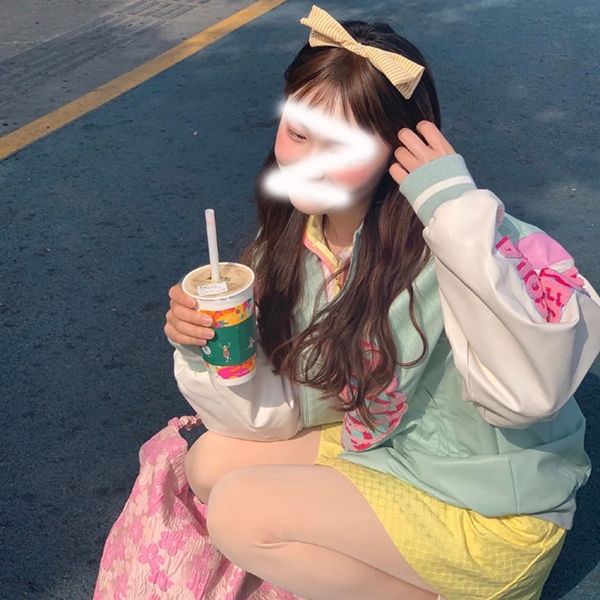 Áo Khoác Bóng Chày Màu Xanh Lá Cây Phong Cách Đường Phố Mỹ Hình Xương Trái Tim