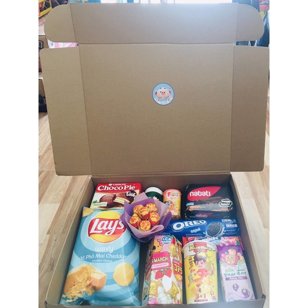 Combo ăn vặt Happy - Sắc màu vui vẻ - 146k/set