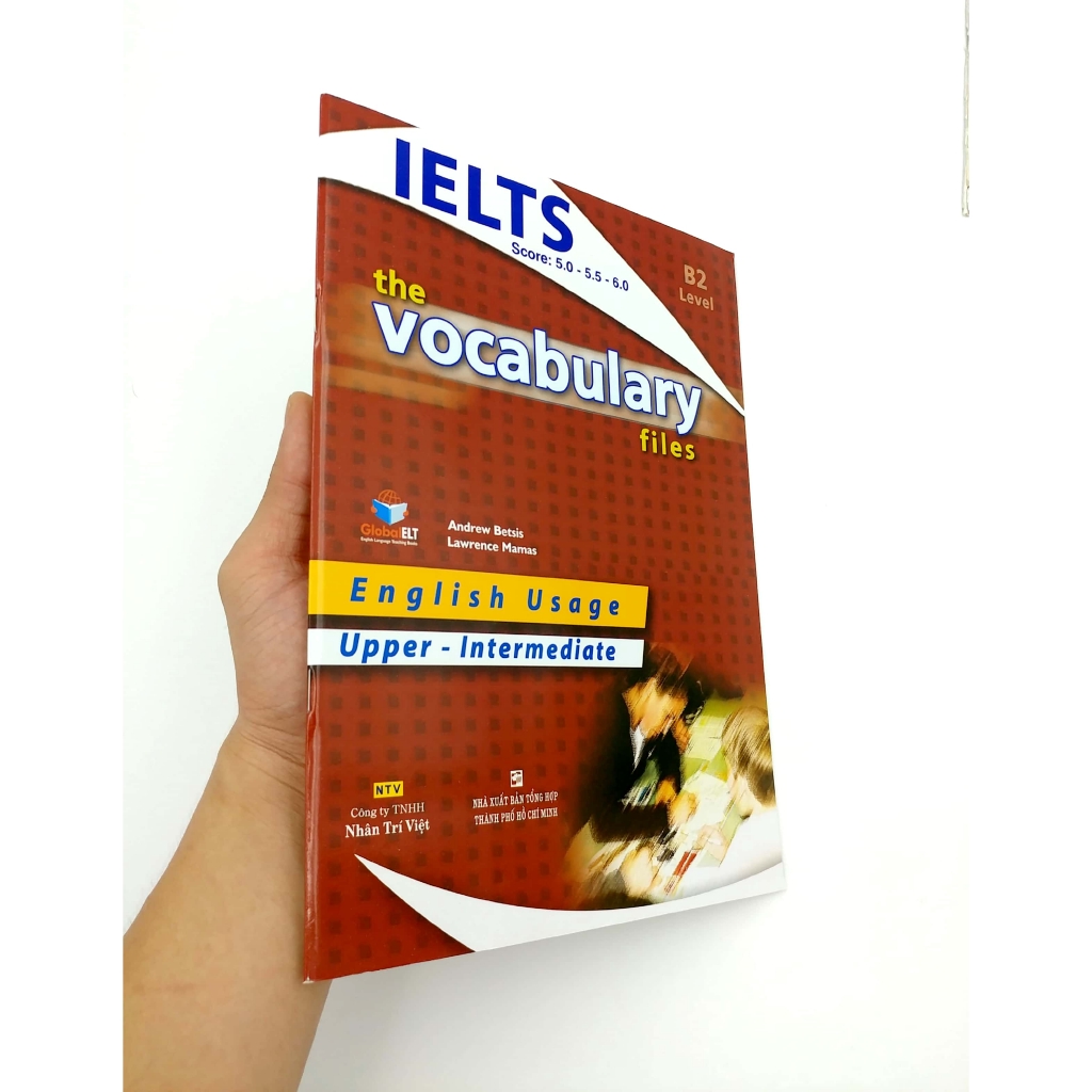 Sách - IELTS The Vocabulary Files B2 - Upper Intermediate (Tái Bản 2018)