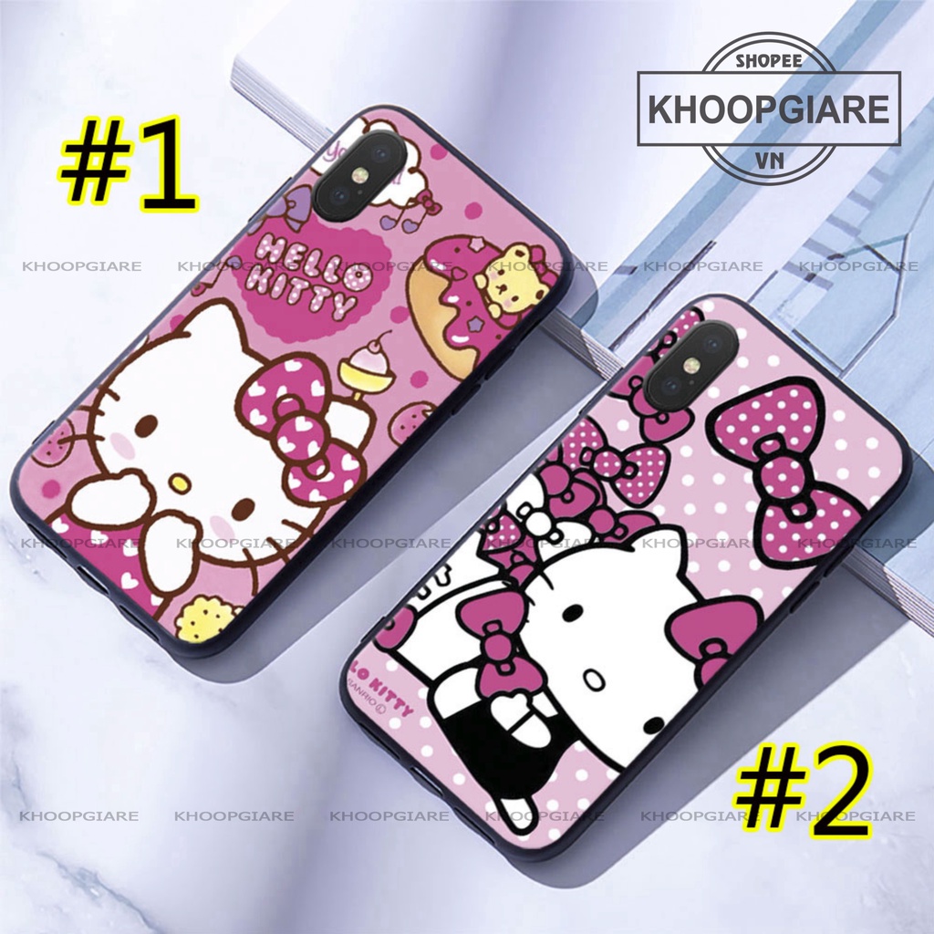 Ốp lưng IPhone 6, 6S, 6 plus, 6s plus,7, 8 Plus, X, XS, XSMAX hình Hello Kitty