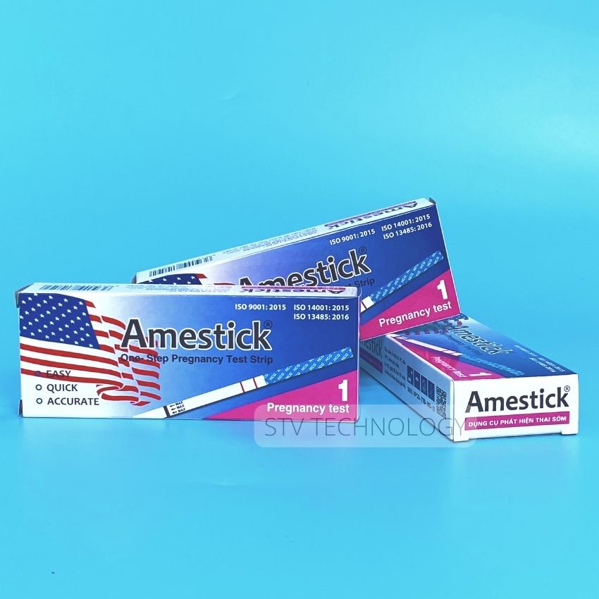 Que Thử Thai Amestick TANAPHAR Dụng Cụ Phát Hiện Thai Sớm 2 Vạch Chính Xác