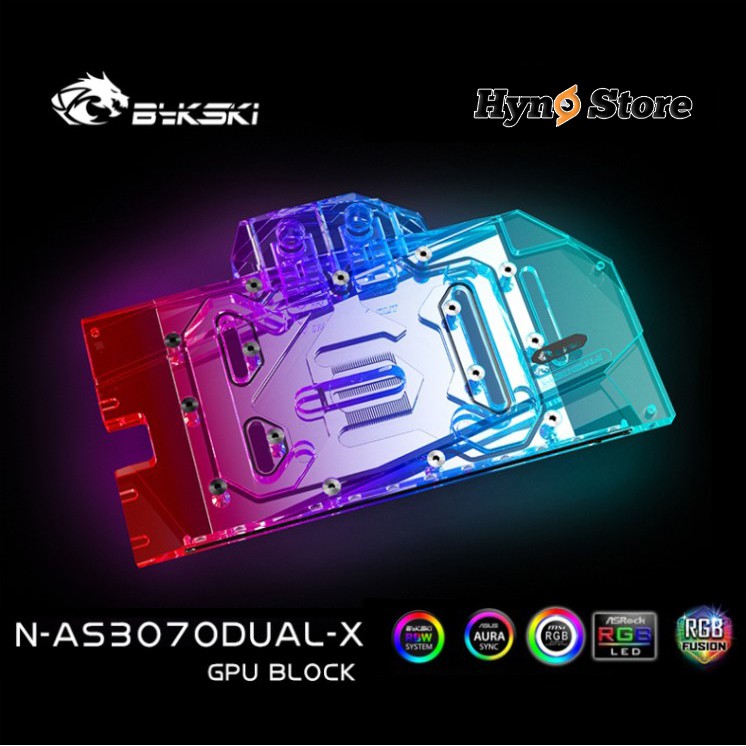 Block tản nhiệt nước vga ASUS 3070 DUAL - Hyno Store