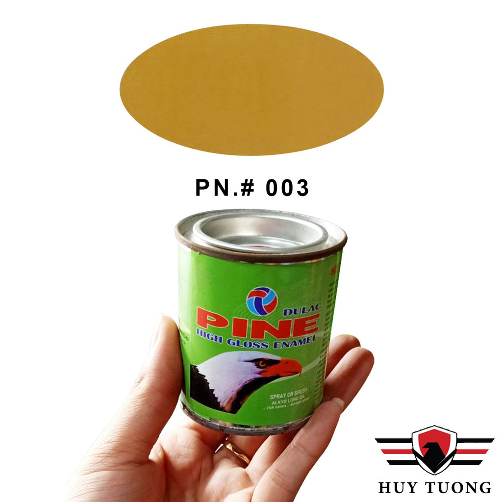 Sơn dầu Pine lon 80gr màu đậm nhiều màu cao cấp - Huy Tưởng