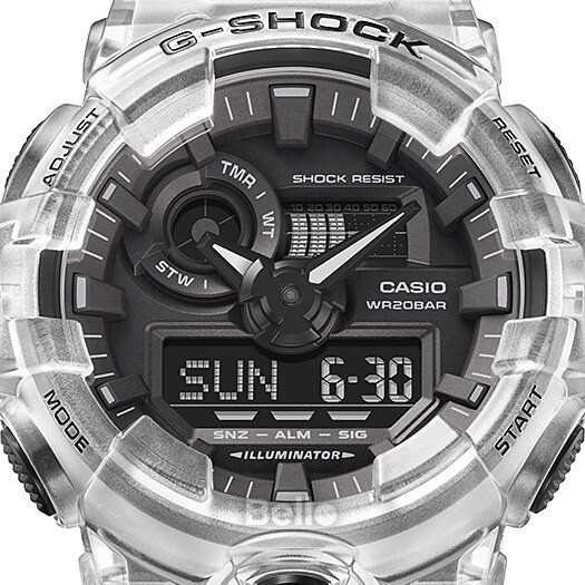 Đồng hồ Casio G-Shock Nam GA-700SKE-7ADR bảo hành chính hãng 5 năm - Pin trọn đời