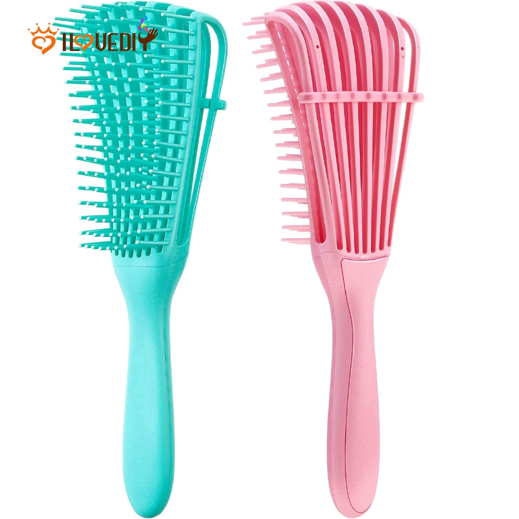 Massage Scalp Hair Brushes / Women Detangle Hair Hairbrush / Detangler Comb for Natural,Curly,Straight,Wet or Dry Hair