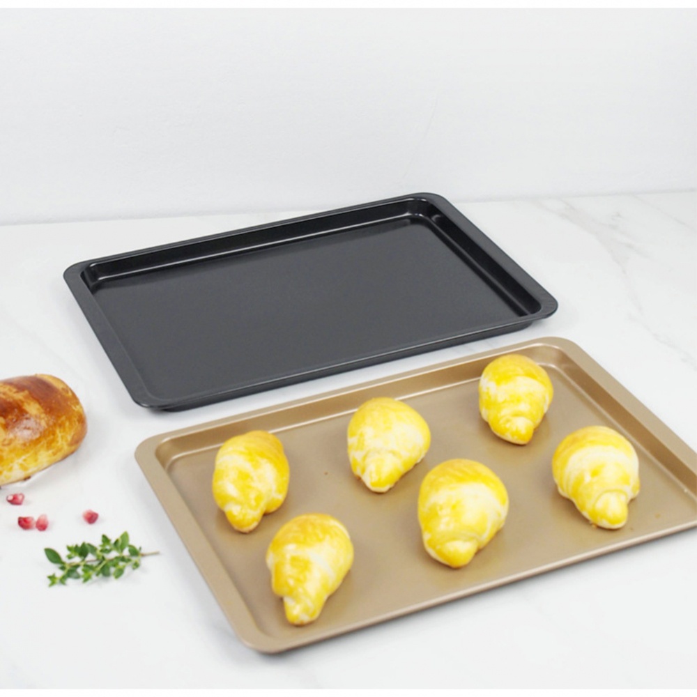 Khuôn Nướng Bánh Hình Chữ Nhật 14 inch Chống Dính Tiện Dụng