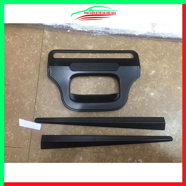 Ốp tay mở cốp mạ Triton 2016-2018 nhựa đen ABS trang trí xe chống va đập hiệu quả