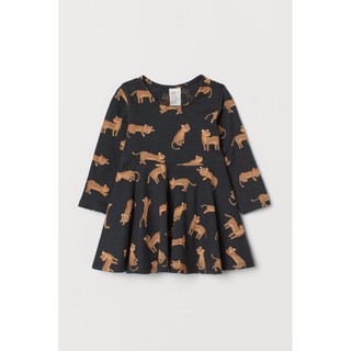 Váy cotton HM auth cho bé