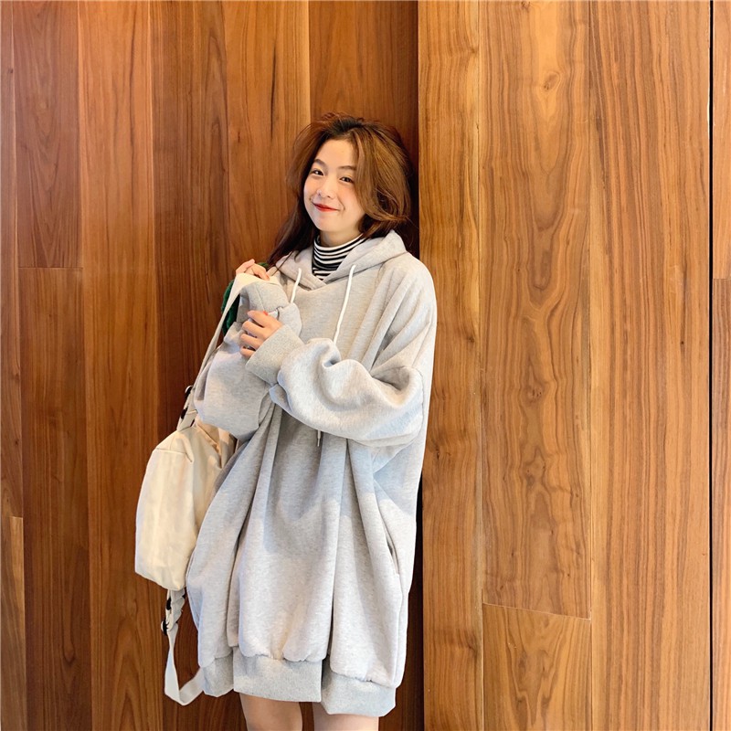 Áo hoodie nữ form rông] Áo hoodie nữ unisex thời trang ulzzang thời trang hàn quốc | BigBuy360 - bigbuy360.vn