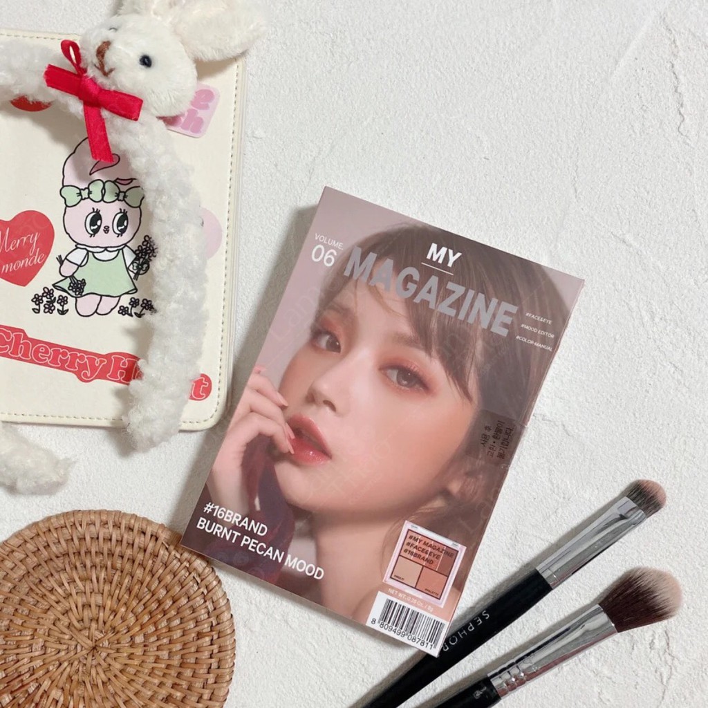 Bảng Phấn Mắt Đa Năng Sixteen Brand 16 My Magazine