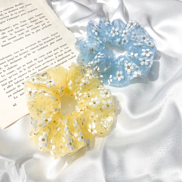 Scrunchies voan daisy