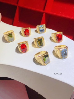 Nhẫn Đá Nam Vàng10k